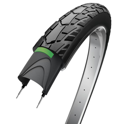Edge Buitenband Performance Protect -Geschwindigkeit Pedelec 28 x 1,75 47-622 -Black mit Reflexion