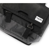 Urban Proof Doppelfahrradbeutel 55L Schwarzgrau - recyceltes RPET - afbeelding 2