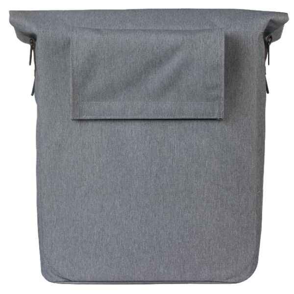 Basil Tasche City Shopper grau | Mikrofonhaken | 16l