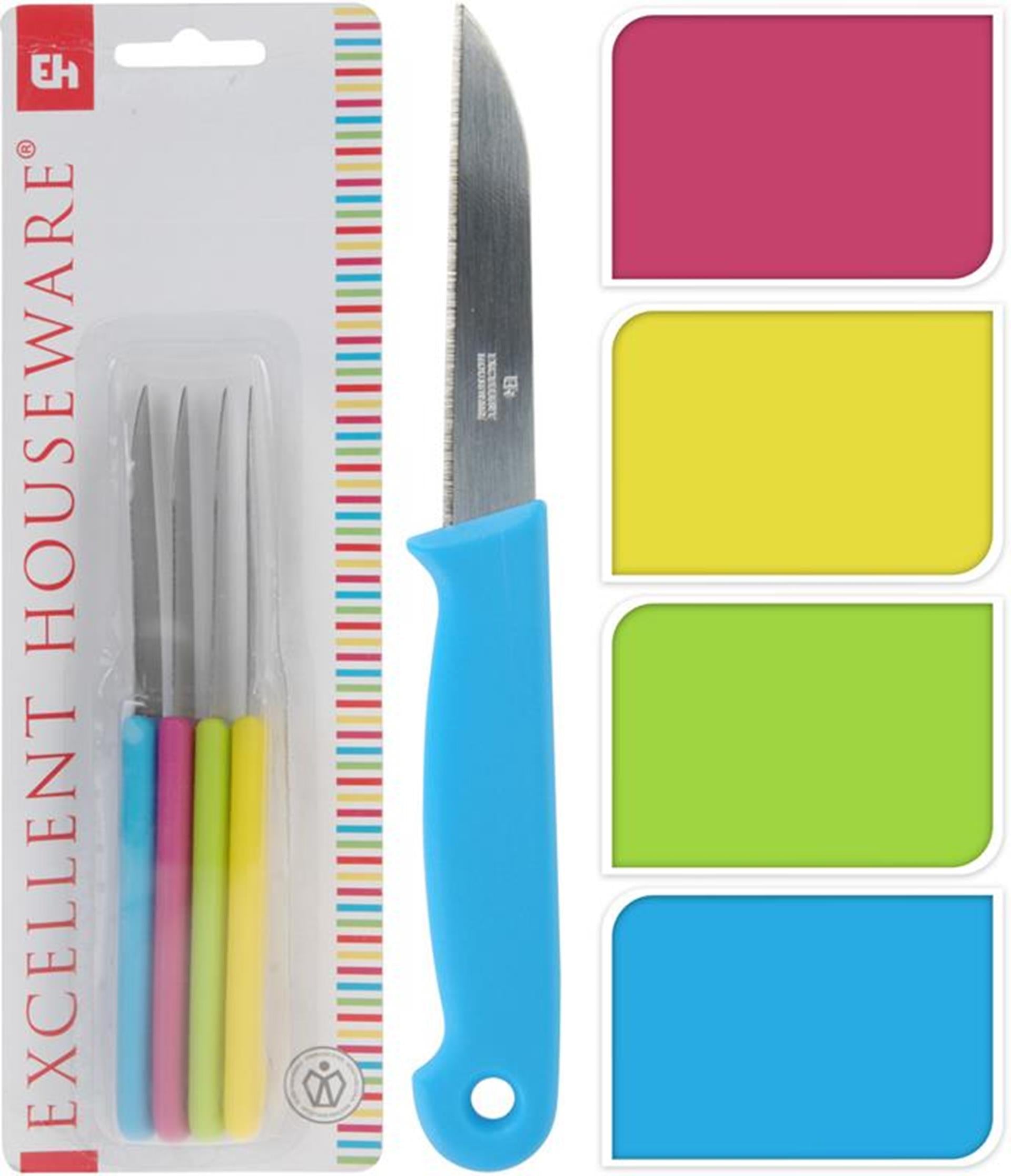 Ausgezeichnetes 4-teiliges Schälmesser-Set für den Haushalt