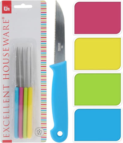 Ausgezeichnetes 4-teiliges Schälmesser-Set für den Haushalt