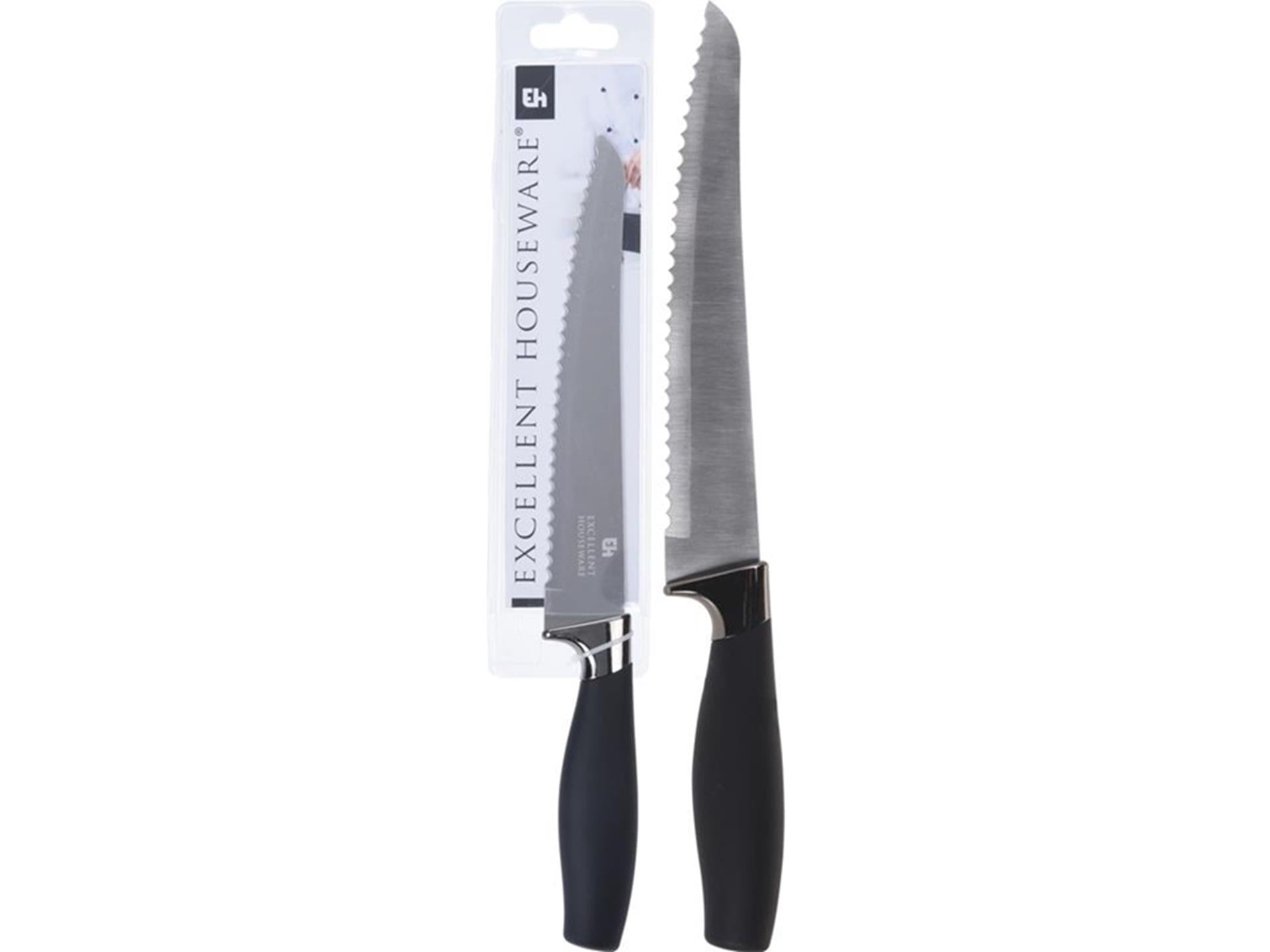 Hervorragendes Brotmesser für den Haushalt, 33 cm, weicher Griff