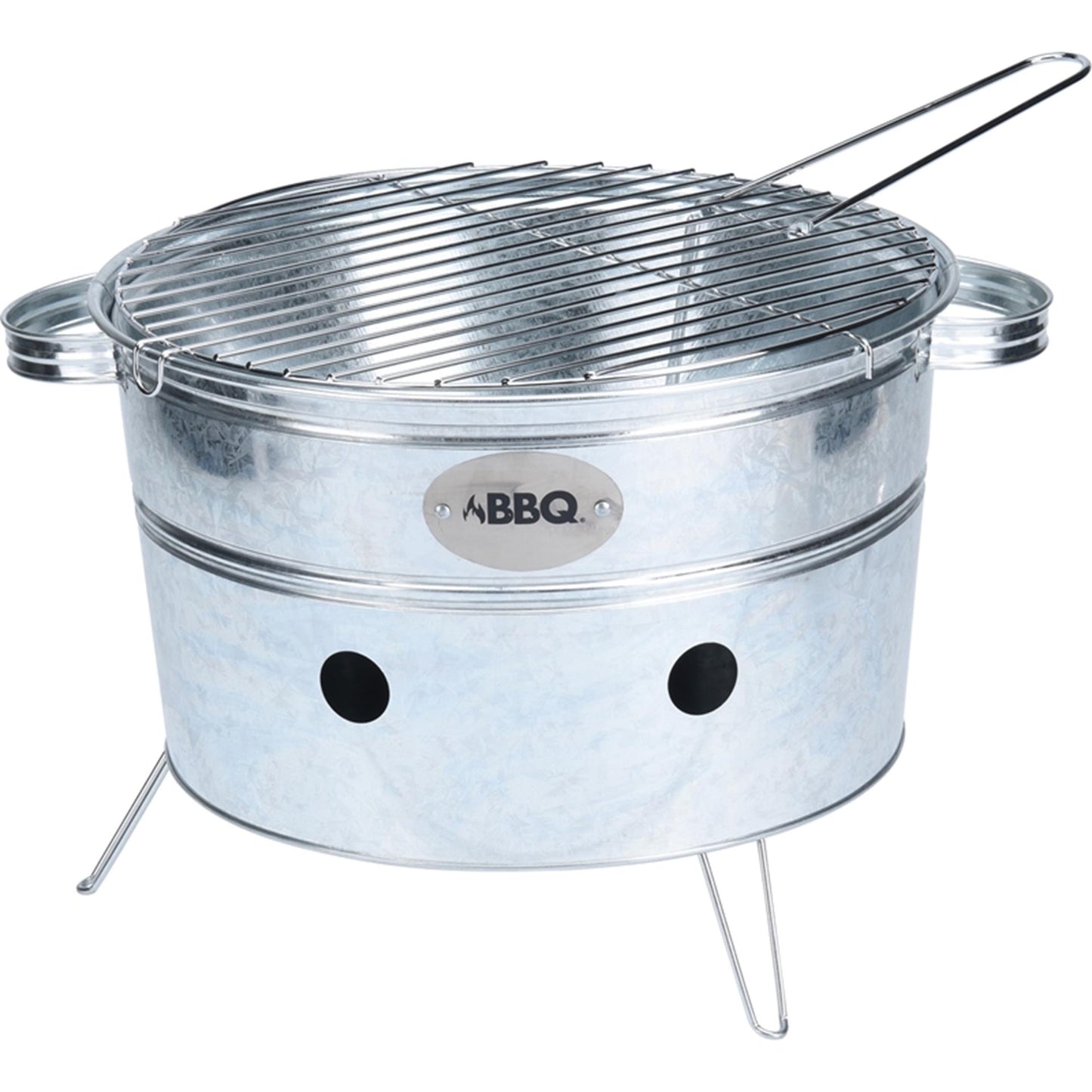 BBQ Grillwanne 345mm Zink GS TÜV