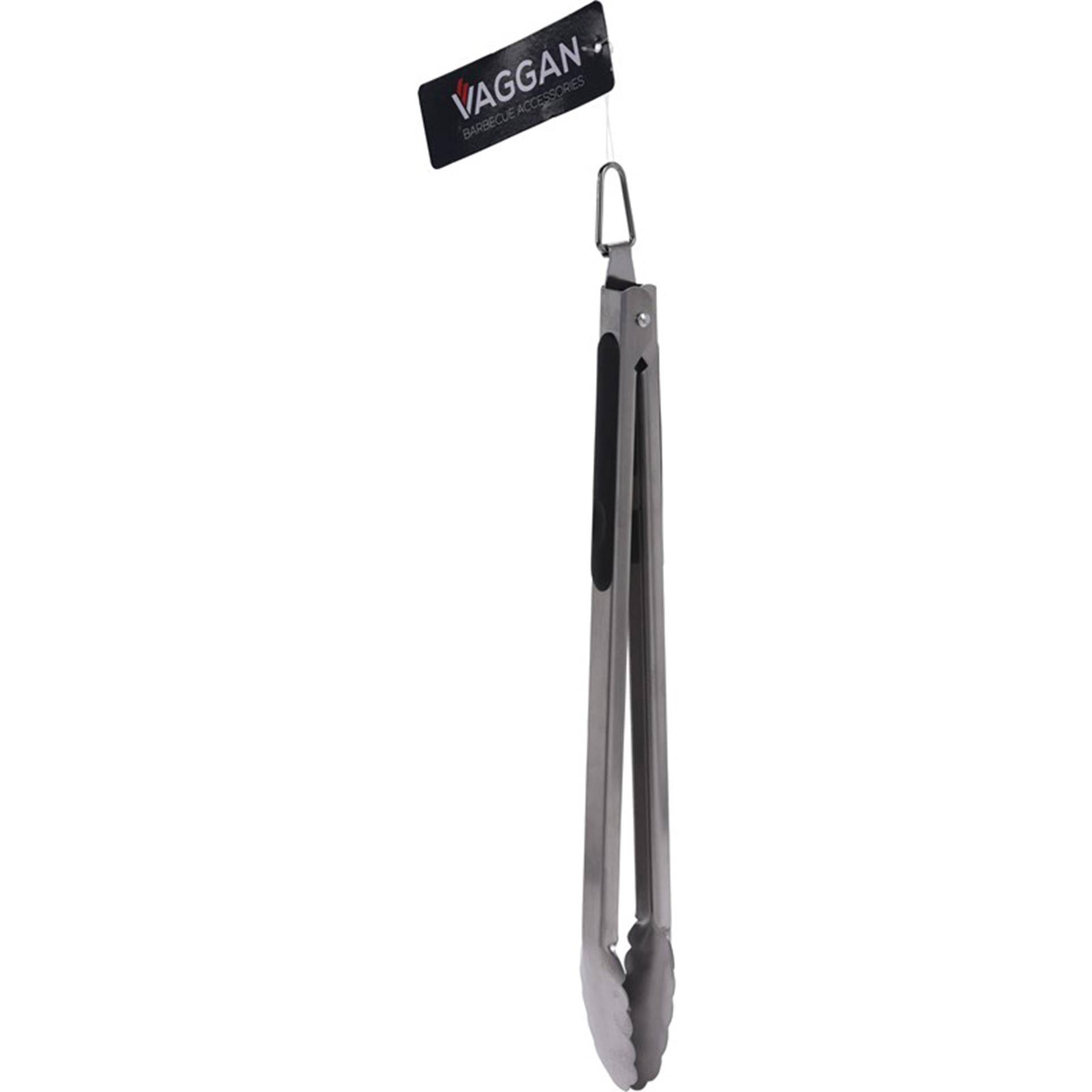 BBQ Grillzange aus Edelstahl 40x2,5cm