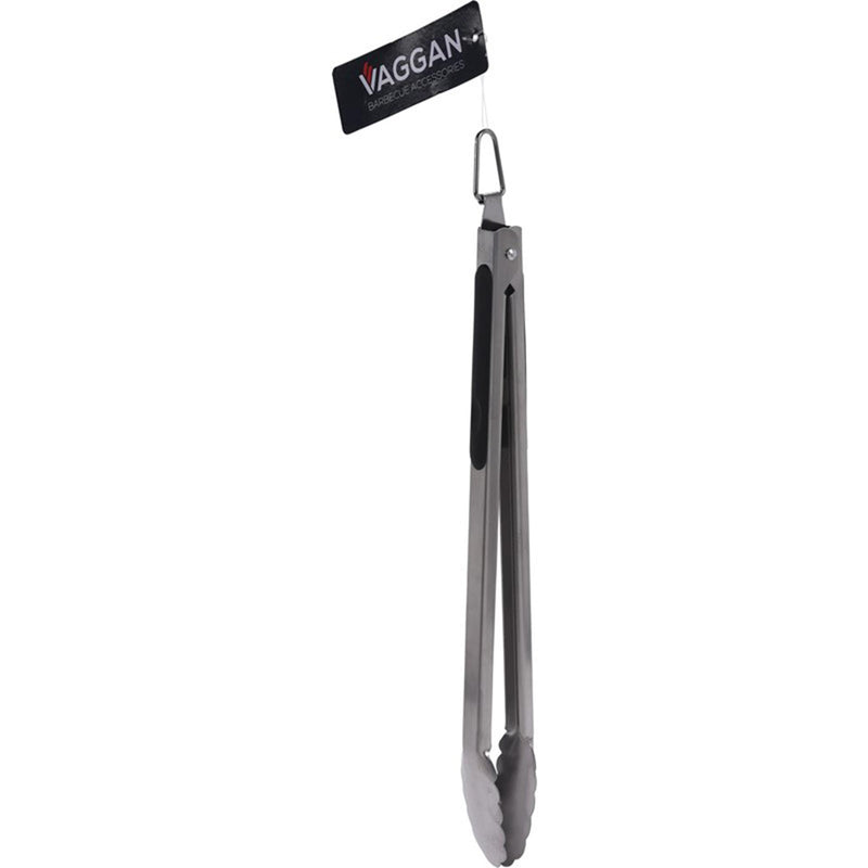 BBQ Grillzange aus Edelstahl 40x2,5cm
