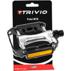 Trivio - MTB-Pedale Low Profile schwarz