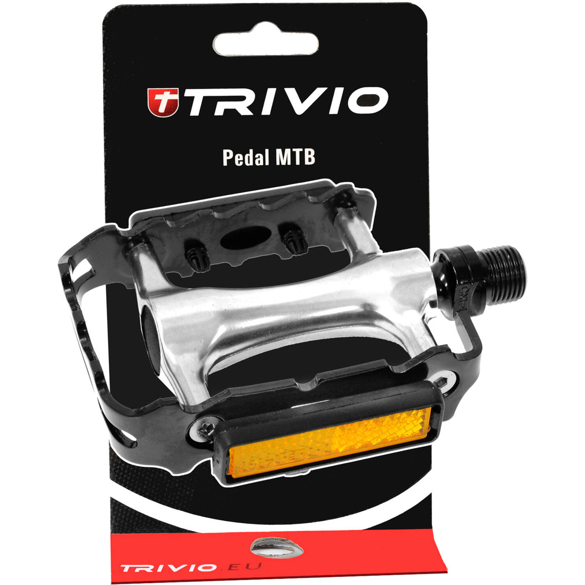 Trivio - MTB-Pedale Low Profile schwarz