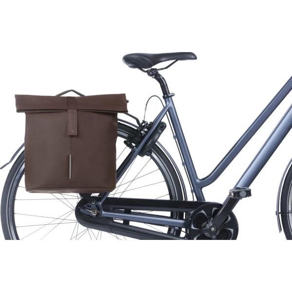 Basilikum Fahrradbeutel doppelte Stadt geröstetes brauner Mik 28-32L