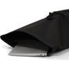 Urbanfester städtischer Rolltop -Pendler -Fahrradbeutel 20L Schwarz