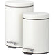 Treteimer-Set à 2 Stück 3l-12l cremefarben