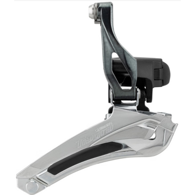 Shimano Voorkauleila 2 x 10 Geschwindigkeit Tiagra FD-4700 Ø28.6 Ø31,8 mm Klemme Down-Pull 61-66 ° 46-53T Grau