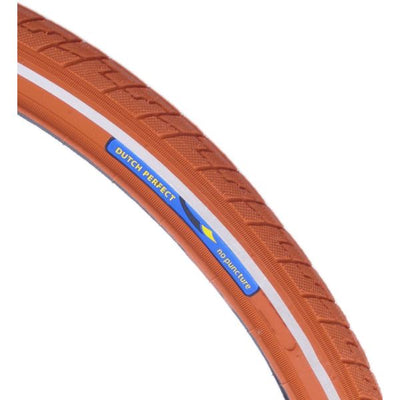 Dutchperfect Tire Dutch Perfect 28 x 1,40 40-622mm Anti-Laughautbraun mit Reflexion