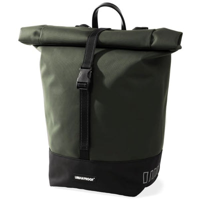 Urbanfester städtischer Proof Eins Rolltop -Tasche 20L Green Recycling