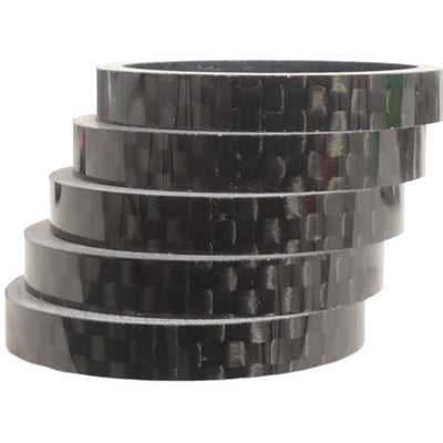 Hzb Abstandshalter 28,6 mm 1-1 8 Zoll Übermaß 5 mm Carbon 5 Stück 6500031