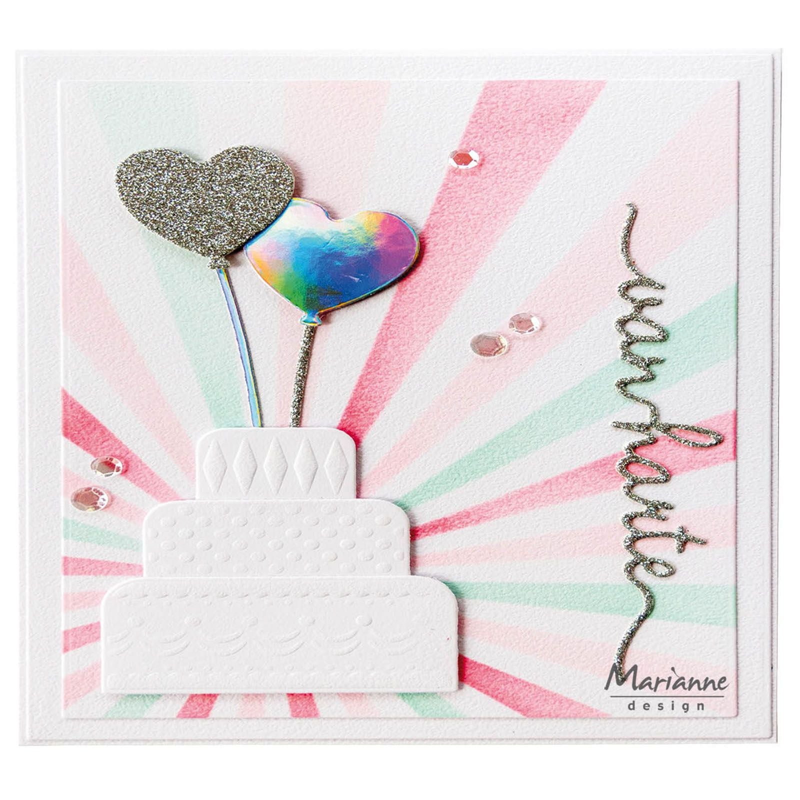 Design Marianne • Strasssteine hellrosa