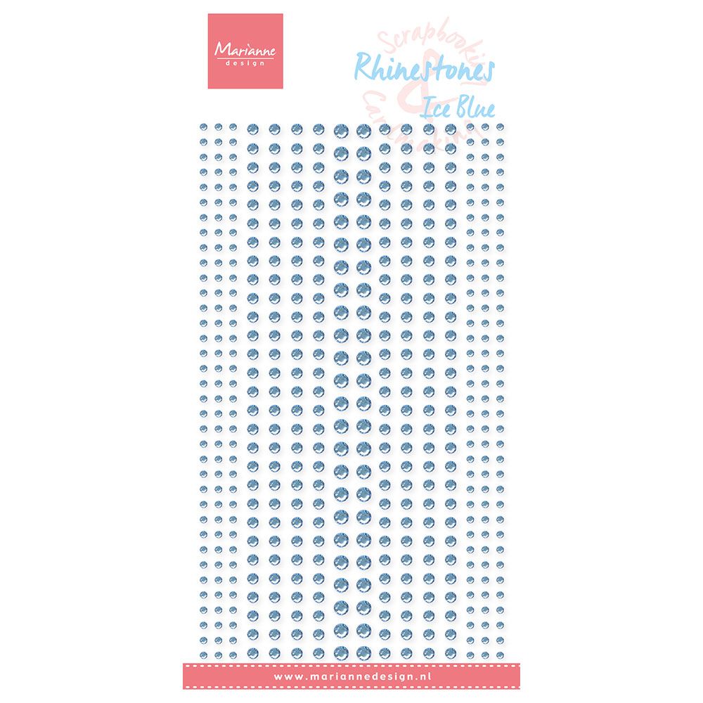 Design Marianne • Strasssteine eisblau