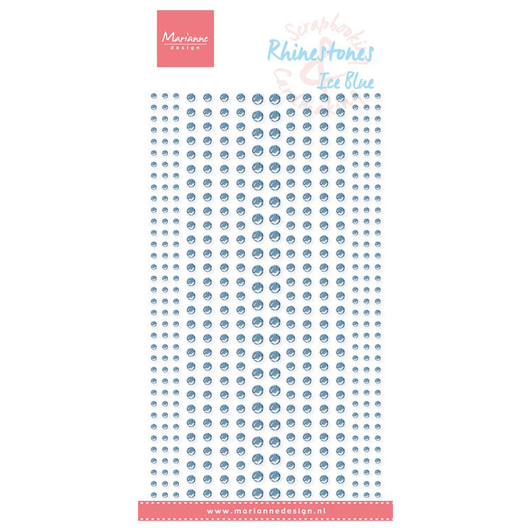 Design Marianne • Strasssteine eisblau