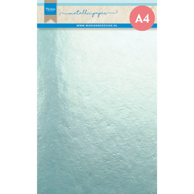 Marianne Design • Dekorationen Metallic-Papier A4 Mint