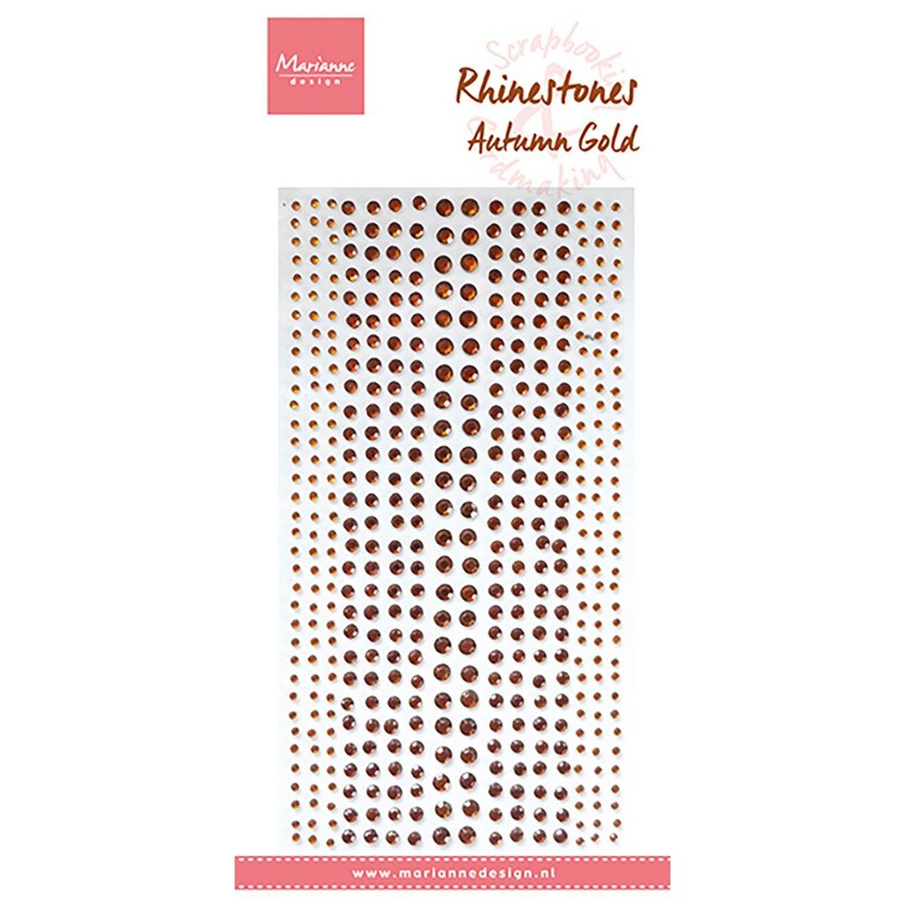 Marianne Design • Dekoration Strasssteine Herbstgold