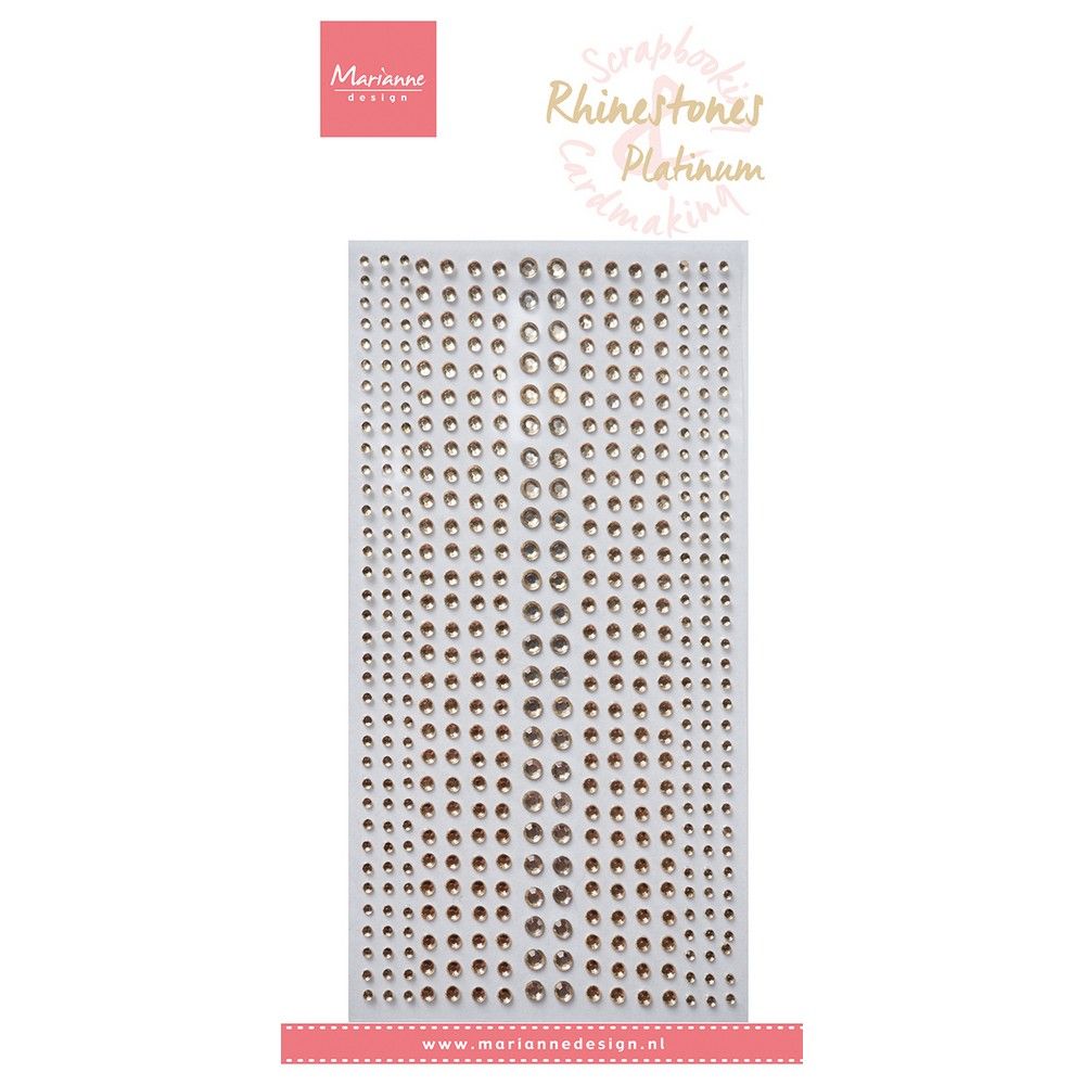Marianne Design • Dekoration Strasssteine Platin