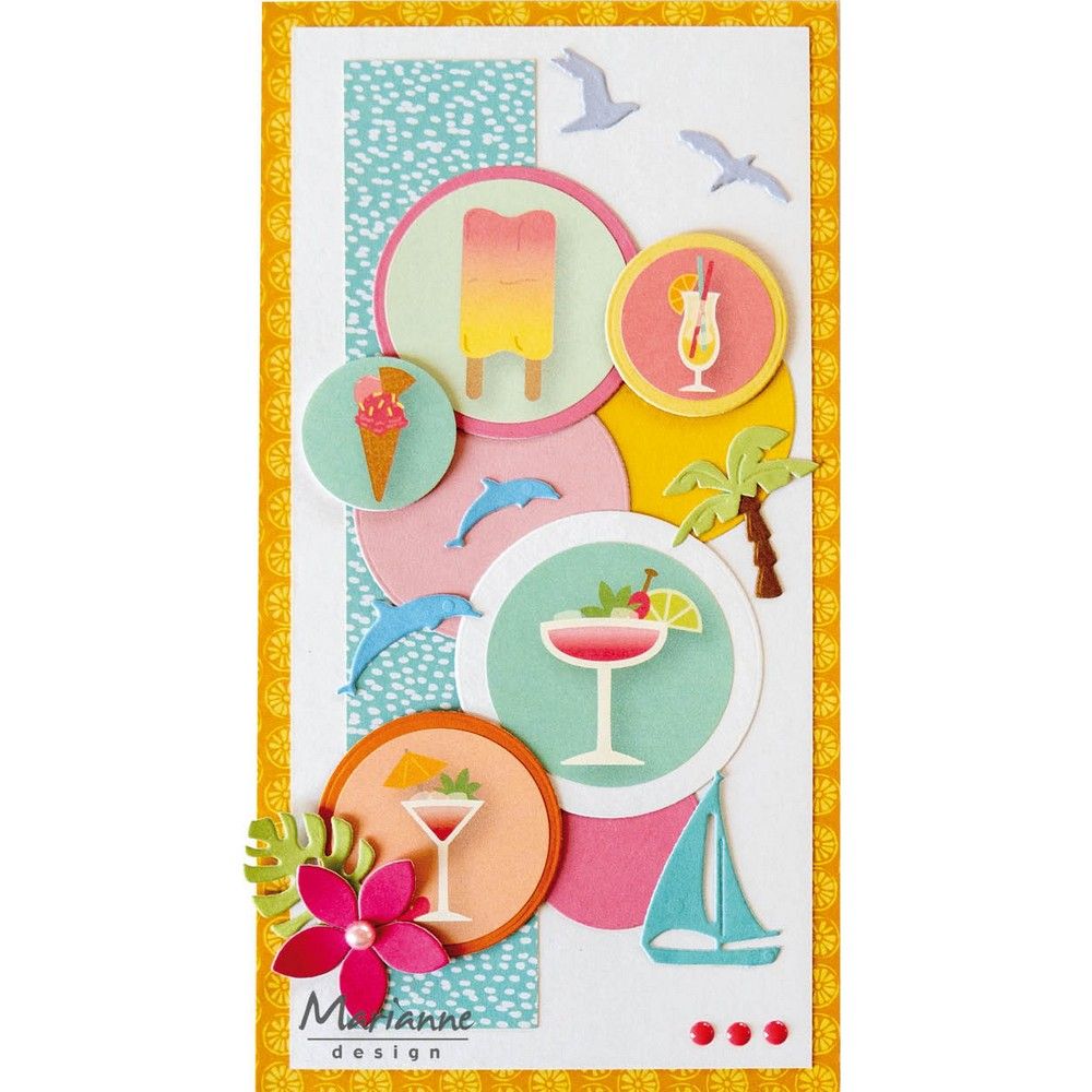 Marianne Design • Aufkleber frische Limonade von Marleen