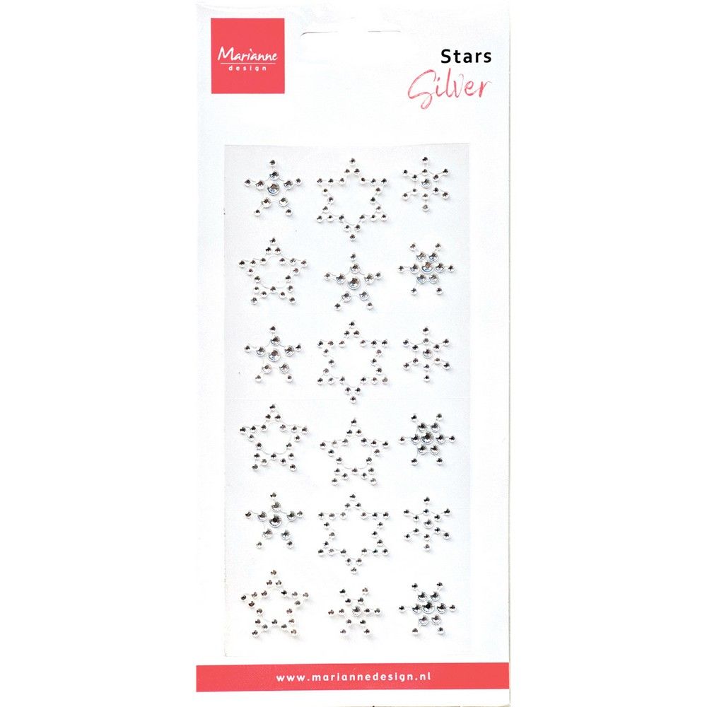 Marianne Design • Strasssterne silber