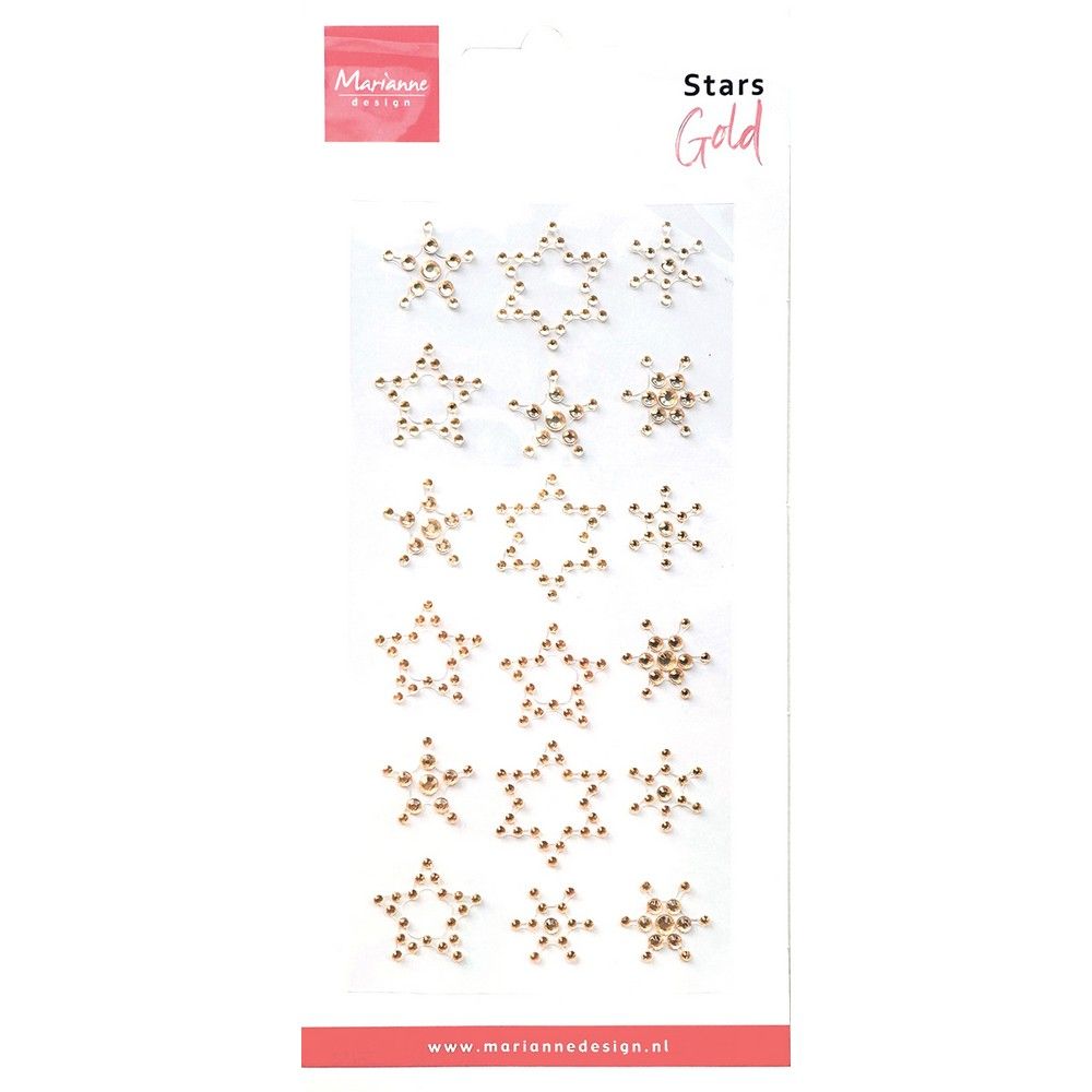 Marianne Design • Strasssterne Gold
