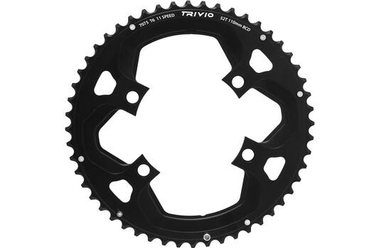 Trivio – Rennkettenblatt 52 Zähne, 11 Gänge, 110 BCD, 4-Arm-Shimano