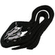 Kante zu Clips -Gurten Pedalgurte Nylon schwarz