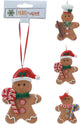Home Styling Weihnachtsanhänger Lebkuchenmann 11cm Poly