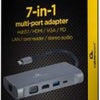 Cableexpert USB-C 7-in-1 Multi-Adapter USB-C Dock 7-fach – 9530507