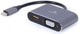 Cableexpert USB-C auf HDMI + VGA-Adapterkabel 15 cm – 9530408