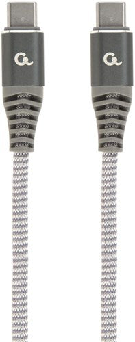 Cableexpert USB-C – USB-C-Ladekabel 1,5 m silber – max. 100 W – 9530166