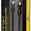 Cableexpert USB-C – USB-C-Ladekabel 1,5 m schwarz – max. 60 W – 9530160