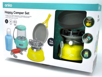 Playgo Happy Camping -Set mit Spielzeuggasbrenner.