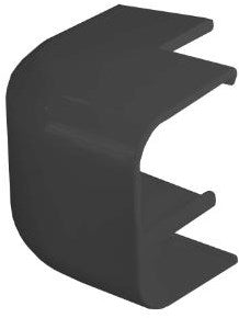 Canalit Außenbogen 90° für Luftkanal 90 mm Anthrazit - 4748053