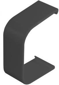 Canalit Kupplungsstück für Klimakanal 90mm Anthrazit - 4748051