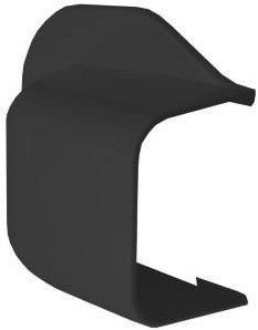Canalit Wandabdeckkappe für Klimakanal 90mm anthrazit - 4748055