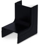 Canalit System25 Innenbogen mit Unterteil 25x13mm schwarz - 4745710