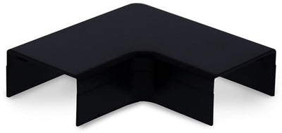 Canalit System25 Flachbogen mit Unterteil 25x13mm schwarz - 4745705