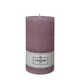 Candra rustikale Stumpenkerze Flieder 130 68mm
