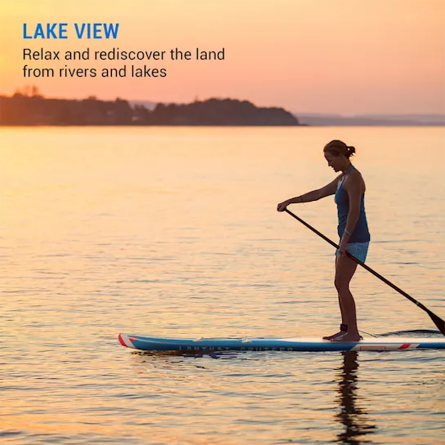 Abi Capital Sports Sup Board Lanikai Cruiser 10'8 blaue Streifen