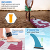 Abi Capital Sports Sup Board Lanikai Cruiser 10'8 blaue Streifen