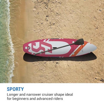 Ty Capital Sports SUP Board Lanikai Cruiser 10'8 Russ Red