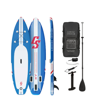 Abi Capital Sports Sup Board Lanikai Cruiser 9'8 blaue Streifen