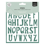 Vaessen creative • Schablone Alphabet Großbuchstaben 15x15cm - afbeelding 1