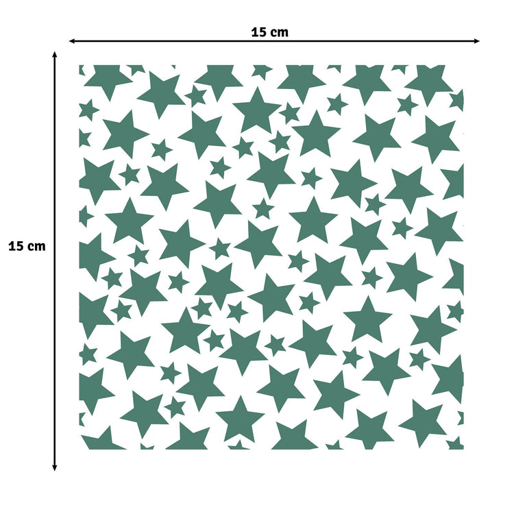 Vaessen creative • Schablone Sterne 15x15cm