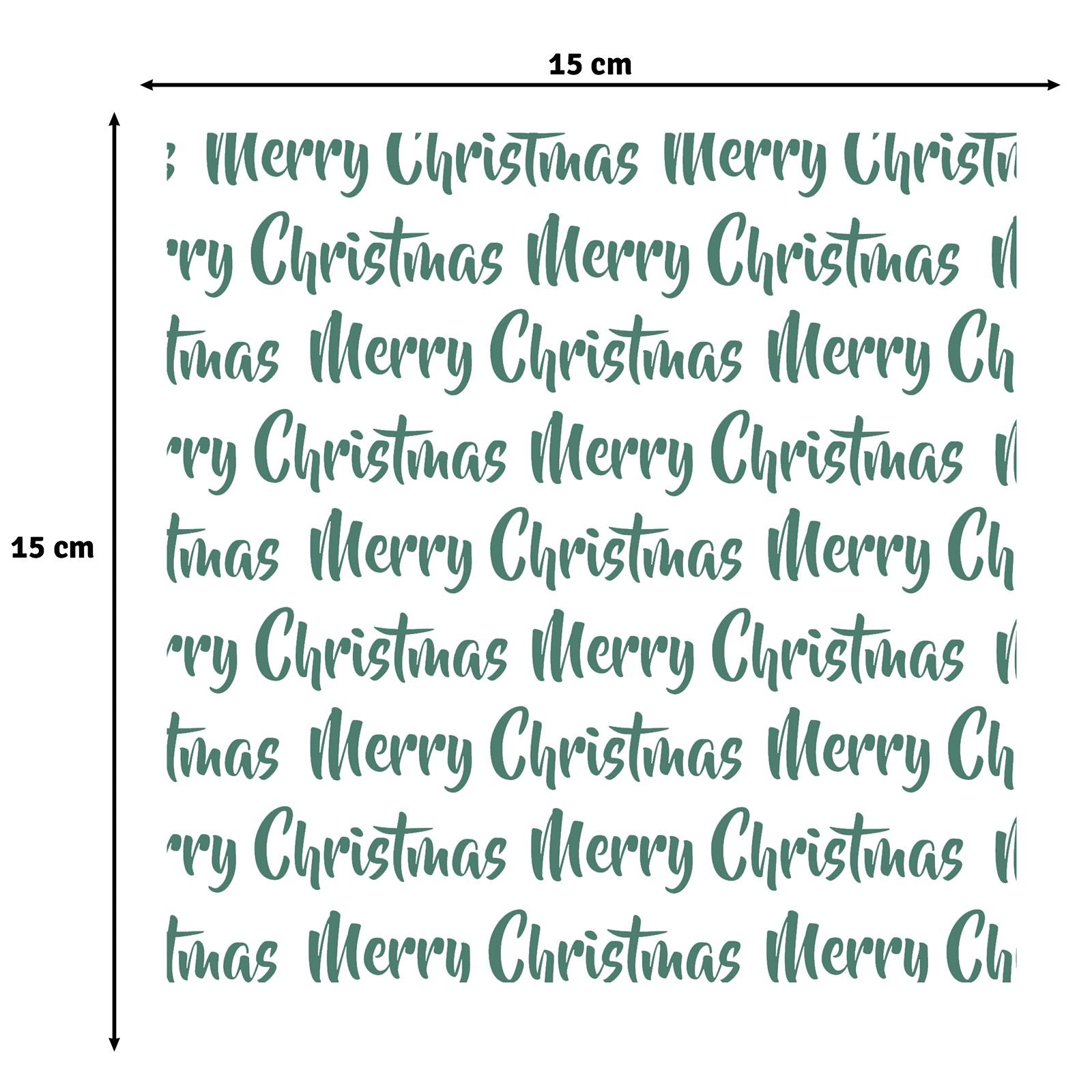 Vaessen creative • Schablone Frohe Weihnachten 15x15cm