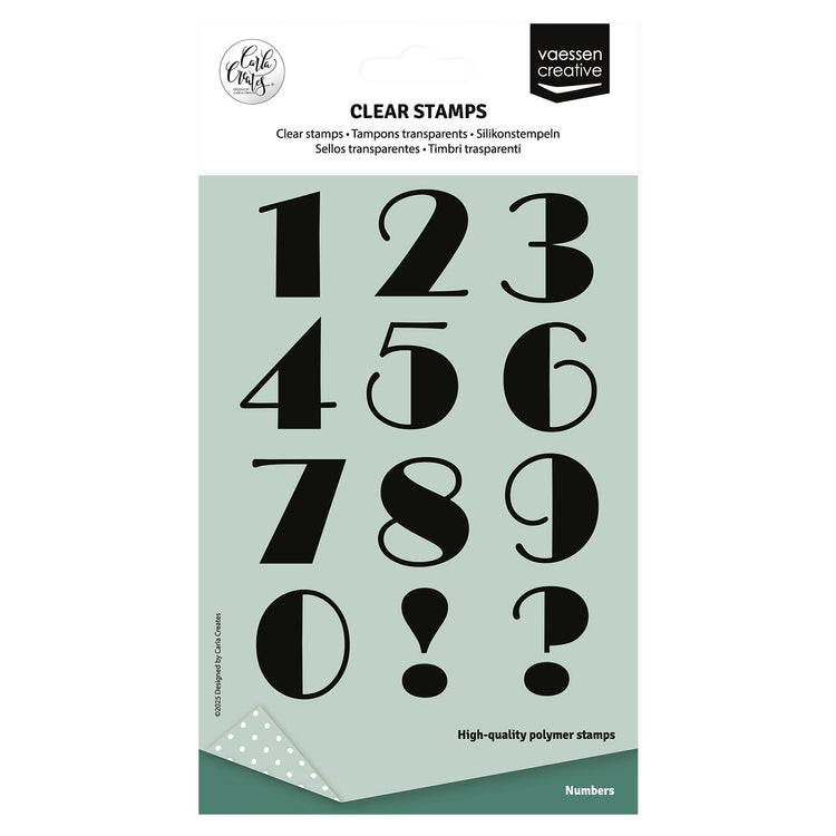 Vaessen creative • Clear Stamps Figuren 12St.