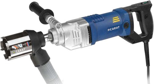 Carat A-1810 Dustec Diamantbohrmaschine | 1800 W + Kastenbohrmaschine Premium ø 82 mm